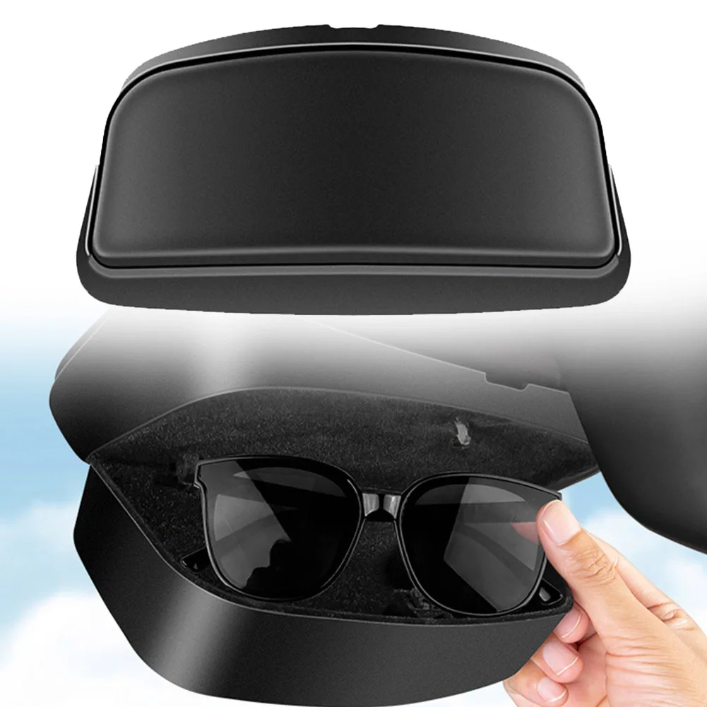 1pc For Tesla Model 3 2017-2022 Car Glasses Case Storage Box Accessories Black Car Holder ABS Accessories Easy To Use
1pc For Tesla Model 3 2017-2022 Car Glasses Case Storage Box Accessories Black Car Holder ABS Accessories Easy To Use