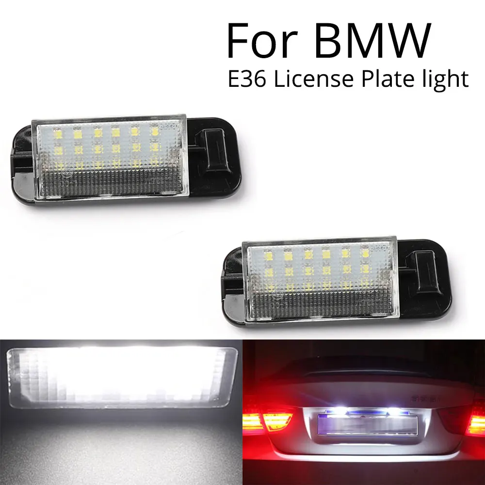 High Quality Super Bright LED License Plate Light Lamp Bulb Fit for BMW 3 Series E36 1992-1998 Original Vehicle Auto Accessories 
High Quality Super Bright LED License Plate Light Lamp Bulb Fit for BMW 3 Series E36 1992-1998 Original Vehicle Auto Accessories