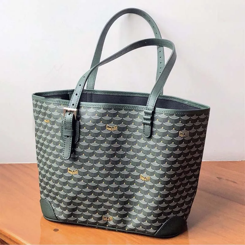 

Высококачественная Роскошная брендовая Новинка 2023, модная подходящая ко всему сумка-мешок через плечо большой вместимости с принтом, кожаная сумка-тоут, сумки Cc Gg