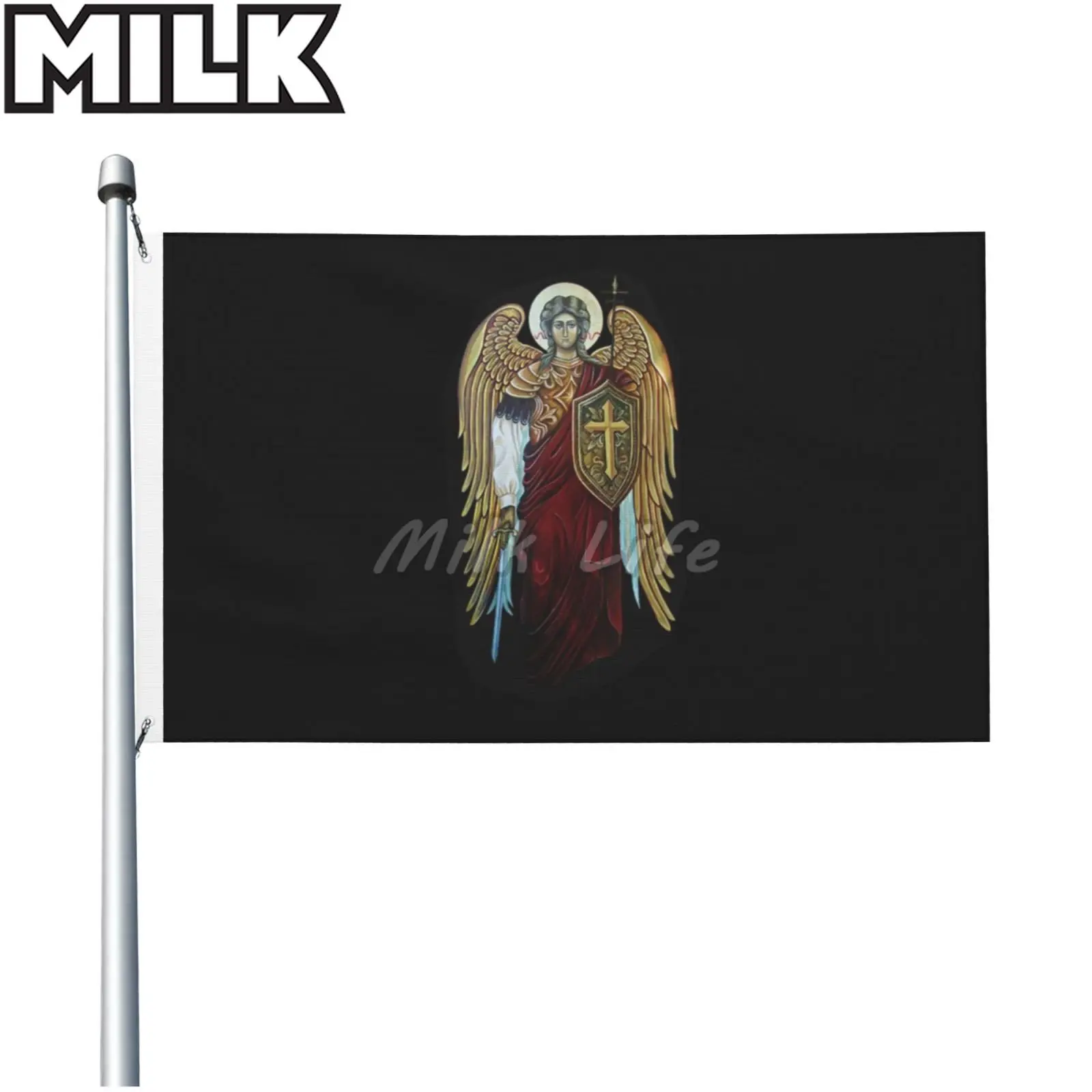 Double-sided Saint Michael The Archangel Knight of God Catholic Christian Black New Holiday New Brand Novelty Man Flag
Double-sided Saint Michael The Archangel Knight of God Catholic Christian Black New Holiday New Brand Novelty Man Flag