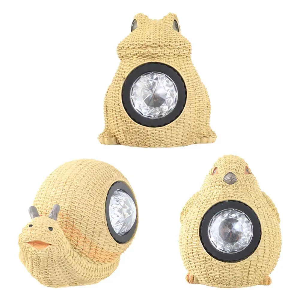 LED Solar Lawn Lights Frog Snail Bird Shape IP65 Garden Courtyards Outdoor Decor Applicable Places Park Path Restored Lawn 
LED Solar Lawn Lights Frog Snail Bird Shape IP65 Garden Courtyards Outdoor Decor Applicable Places Park Path Restored Lawn