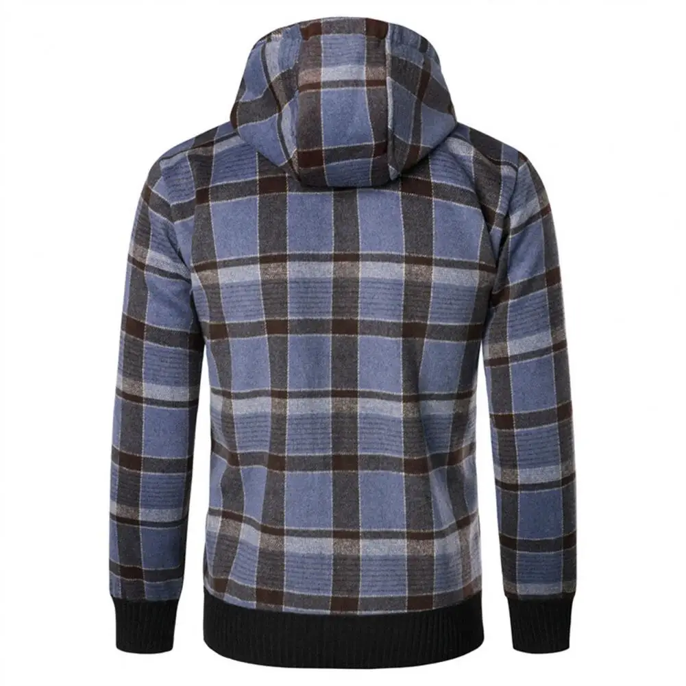 Drawstring Elastic Cuff Wear-resistant Cardigan Winter Coat for Daily Wear
Drawstring Elastic Cuff Wear-resistant Cardigan Winter Coat for Daily Wear