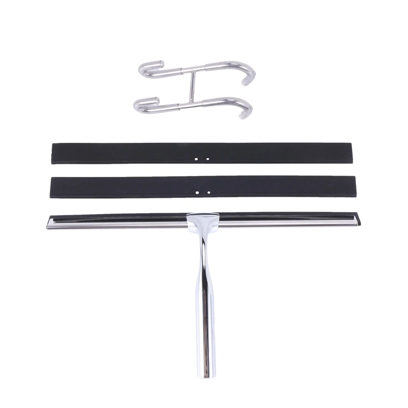 Squeegee Stainless Steel Shower Wiper 31Cm Shower Squeegee Without Drilling Window Puller With Wall Hanger 2 Silicone
Squeegee Stainless Steel Shower Wiper 31Cm Shower Squeegee Without Drilling Window Puller With Wall Hanger 2 Silicone