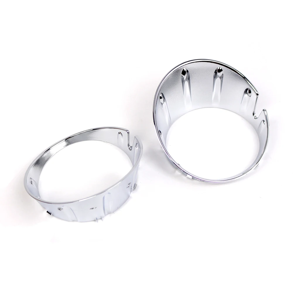 OE 51117248791 51117248792 Front Bumper Fog Light Chrome Ring Cover for MINI Clubman R55 LCI (03/2009 06/2014)
OE 51117248791 51117248792 Front Bumper Fog Light Chrome Ring Cover for MINI Clubman R55 LCI (03/2009 06/2014)