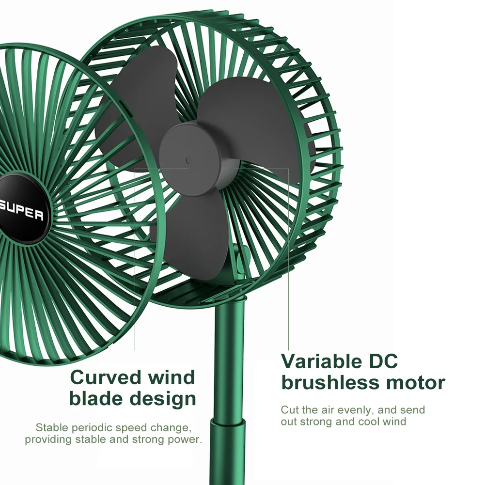 Portable Folding Telescopic Fan Indoor Outdoors Parts USB Rechargeable Low Noise For Travel Bedroom Dorm Office Household Fan
Portable Folding Telescopic Fan Indoor Outdoors Parts USB Rechargeable Low Noise For Travel Bedroom Dorm Office Household Fan