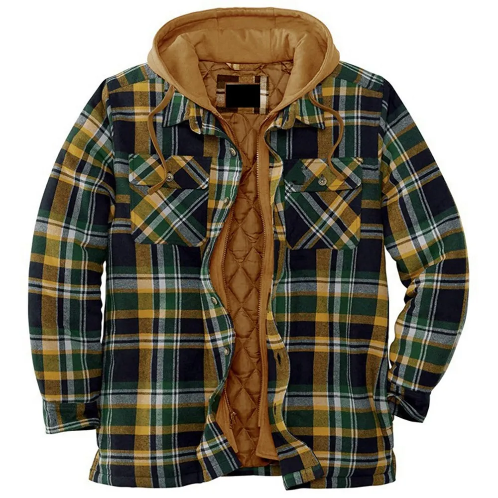 Men's Winter Thick Warm Sweater Knitted Loose Hooded Shirt Jacket Harajuku Plaid Hooded Zipper Long Sleeve Coat Knitwear A50
Men's Winter Thick Warm Sweater Knitted Loose Hooded Shirt Jacket Harajuku Plaid Hooded Zipper Long Sleeve Coat Knitwear A50