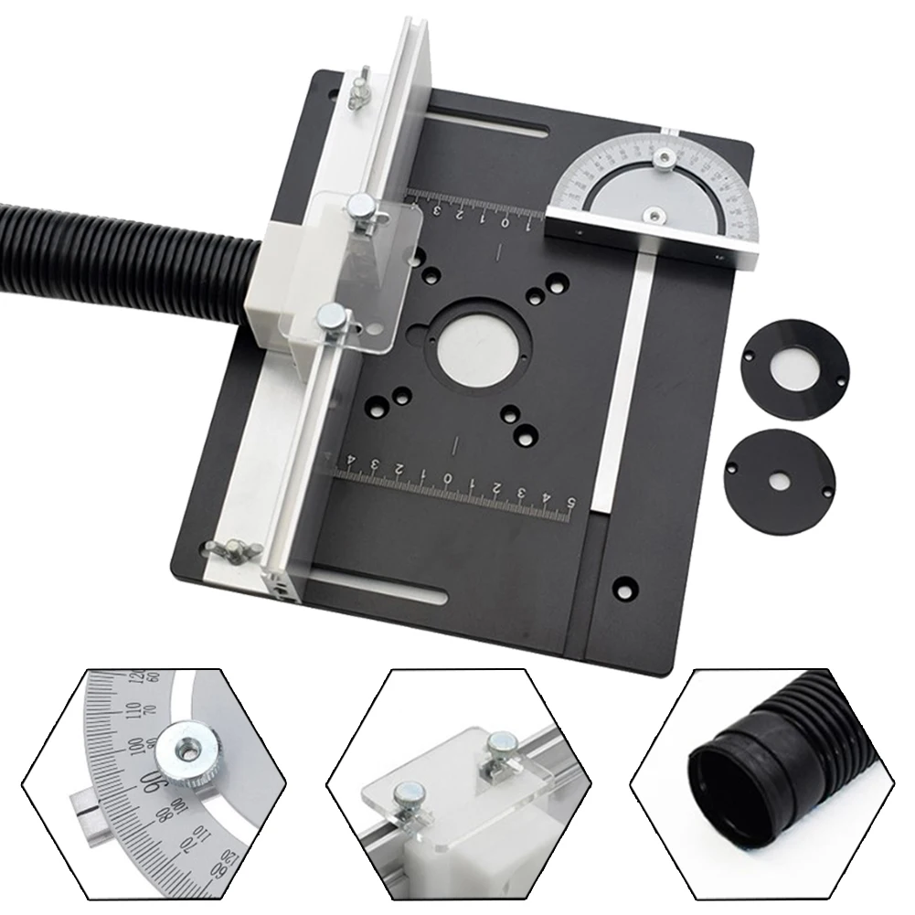 High Quality Edger Edger Lifting Table Router Table Silve Trimmer Woodworking Tools Aluminum Alloy Angle Ruler
High Quality Edger Edger Lifting Table Router Table Silve Trimmer Woodworking Tools Aluminum Alloy Angle Ruler