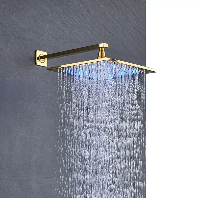 Luxury Gold LED Concealed Shower Set Hot Cold Mixer Value Brass Thick Shower Head Two Type Bathroom 3 Way Bath Faucet
Luxury Gold LED Concealed Shower Set Hot Cold Mixer Value Brass Thick Shower Head Two Type Bathroom 3 Way Bath Faucet