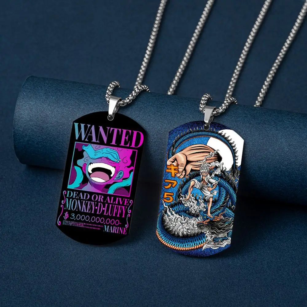 Anime One Piece Sun God Nika Luffy Necklace Bounty Wanted Posters Necklace Action Figures Kawaii Pendant Kid Women Men Toys Gift
Anime One Piece Sun God Nika Luffy Necklace Bounty Wanted Posters Necklace Action Figures Kawaii Pendant Kid Women Men Toys Gift