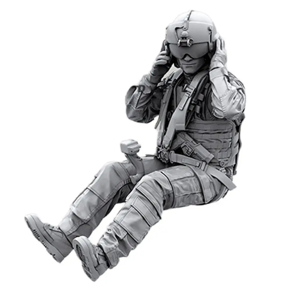 Resin Helicopter Model Self-assembled Soldier Figure Model Resin Figure Soldier White Model Doll Accessory
Resin Helicopter Model Self-assembled Soldier Figure Model Resin Figure Soldier White Model Doll Accessory