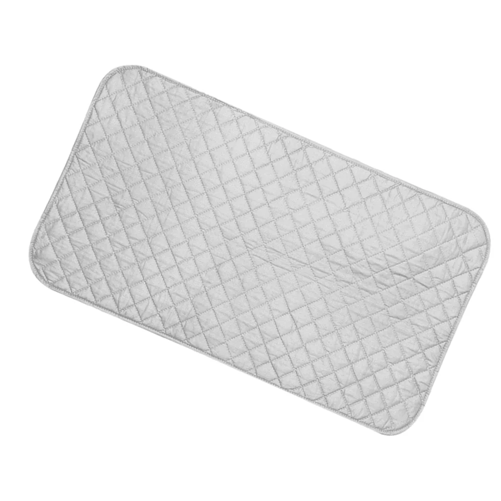 Thick Ironing Mat Double Side High Temperature Resistance Ironing Blanket Antiskid Ironing Pad for Home (Silver 48 x 85cm,
Thick Ironing Mat Double Side High Temperature Resistance Ironing Blanket Antiskid Ironing Pad for Home (Silver 48 x 85cm,
