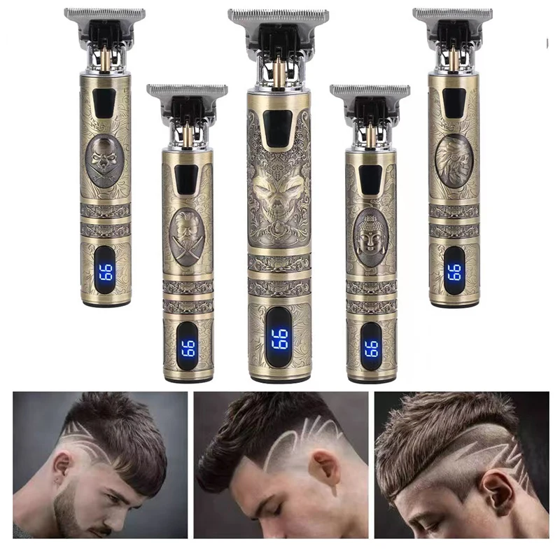 Винтажная Беспроводная бритвенная машинка для стрижки волос T9 для мужчин, машинка для стрижки волос, триммер для бороды с USB
Винтажная Беспроводная бритвенная машинка для стрижки волос T9 для мужчин, машинка для стрижки волос, триммер для бороды с USB