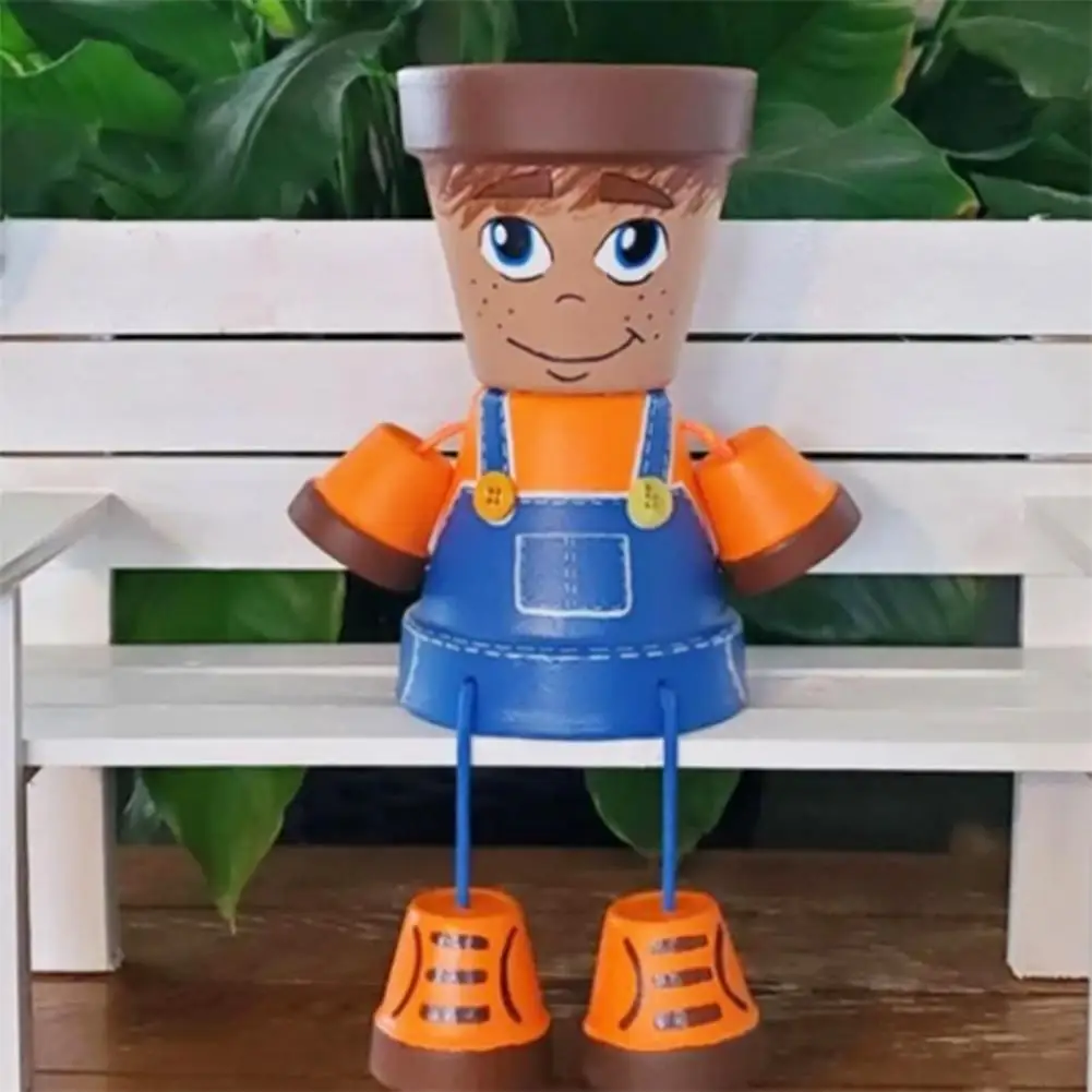 Flower Planter Attractive Realistic Portable Country Kid Plant Pot Decoration Flower Pot for Office
Flower Planter Attractive Realistic Portable Country Kid Plant Pot Decoration Flower Pot for Office