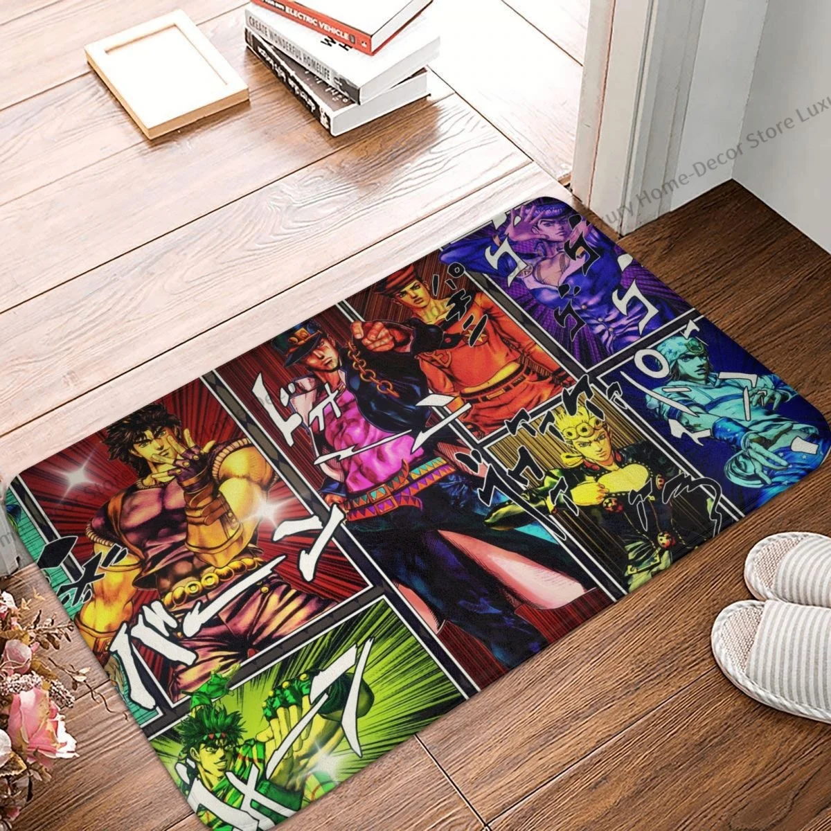 JoJo's Bizarre Adventure Bathroom Non-Slip Carpet Sergi Bedroom Mat Welcome Doormat Home Decoration Rug
JoJo's Bizarre Adventure Bathroom Non-Slip Carpet Sergi Bedroom Mat Welcome Doormat Home Decoration Rug