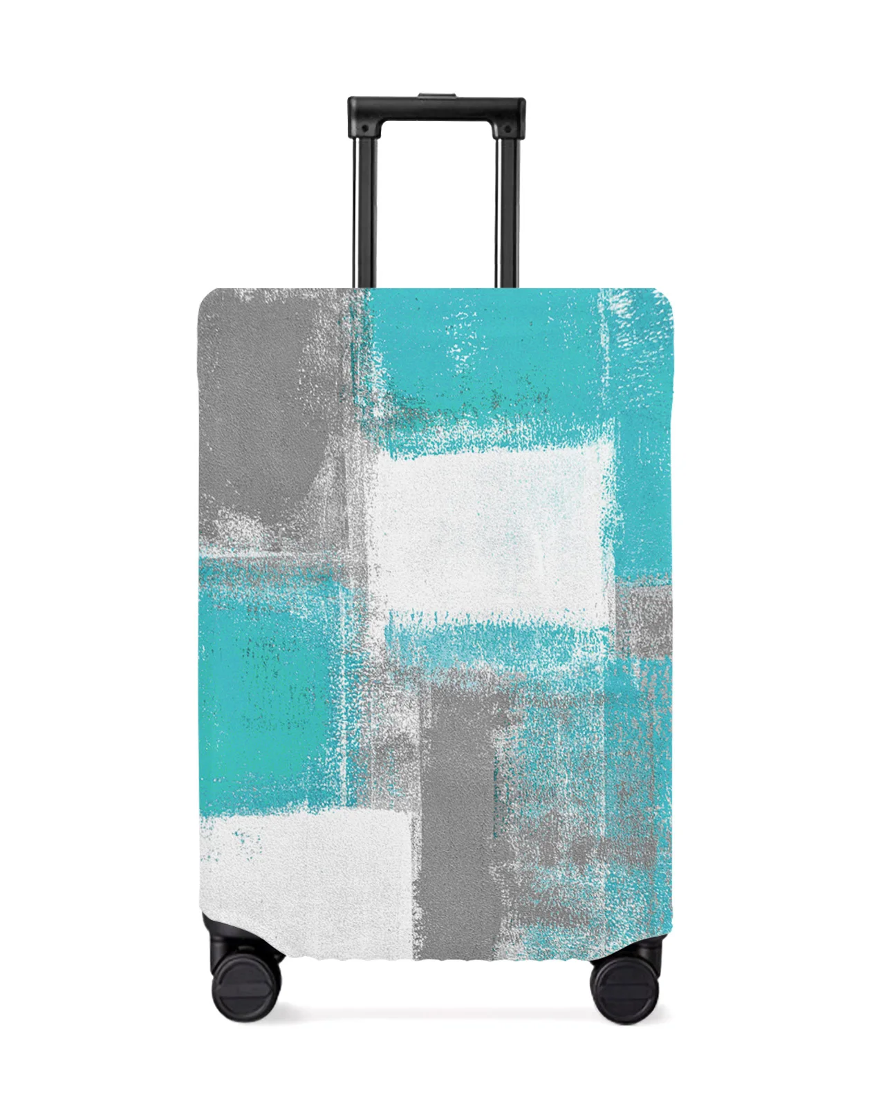 Oil Painting Abstract Geometric Aqua Blue Travel Luggage Cover Elastic Baggage Cover Suitcase Case Dust Cover Travel Accessories
Oil Painting Abstract Geometric Aqua Blue Travel Luggage Cover Elastic Baggage Cover Suitcase Case Dust Cover Travel Accessories