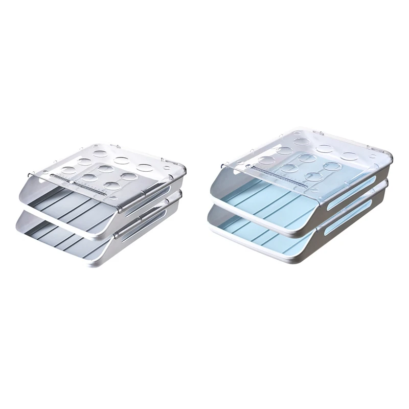 Automatic Rolling Egg Box Kitchen Items Refrigerator Storage Organizer Household Transparent Drawer Tray Space Saver
Automatic Rolling Egg Box Kitchen Items Refrigerator Storage Organizer Household Transparent Drawer Tray Space Saver