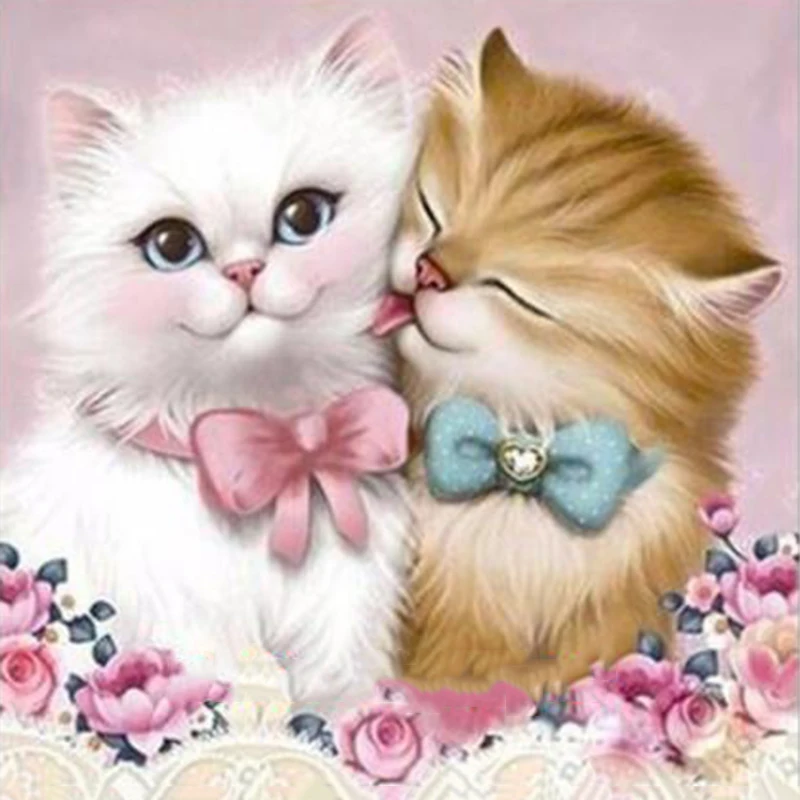 5D Diamond Painting Kit Lovely Cat DIY Accessories Animal Diamond Embroidery Cross Stitch Kit Handmade Gift Home Decoration
5D Diamond Painting Kit Lovely Cat DIY Accessories Animal Diamond Embroidery Cross Stitch Kit Handmade Gift Home Decoration
