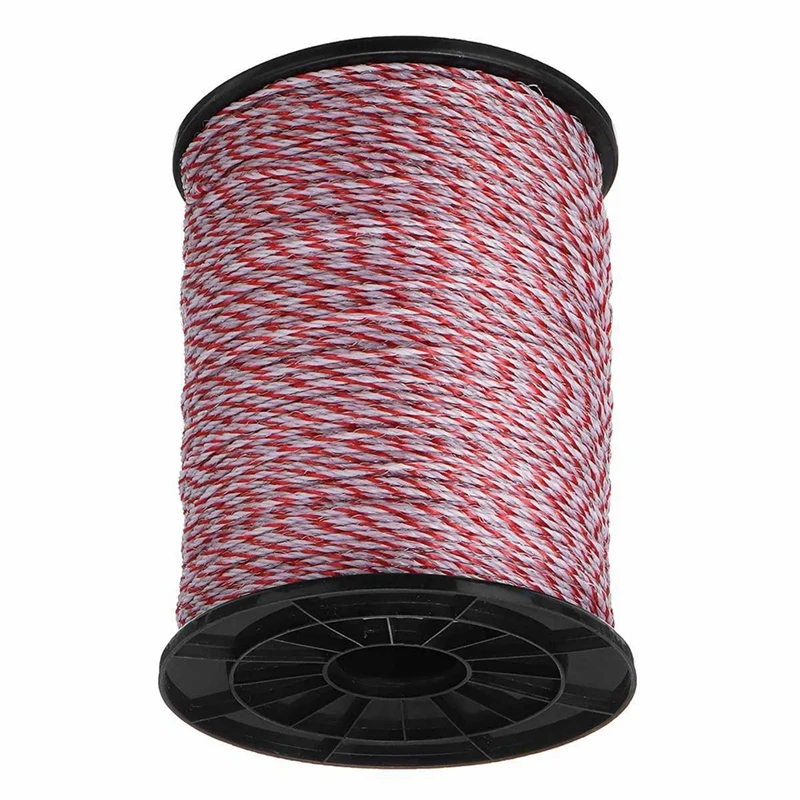 Ultra-Low Resistance Wire 500M Electric Fence Electric Rope For Pig Horse Cattle Sheep Animal Fence
Ultra-Low Resistance Wire 500M Electric Fence Electric Rope For Pig Horse Cattle Sheep Animal Fence