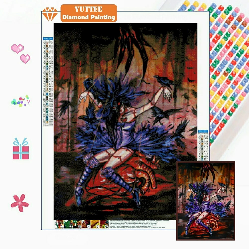 Gothic Witch Dark Art 5D DIY Diamond Painting Full Drill Square/Round Diamond Embroidery Mosaic Cross Stitch Home Decor
Gothic Witch Dark Art 5D DIY Diamond Painting Full Drill Square/Round Diamond Embroidery Mosaic Cross Stitch Home Decor