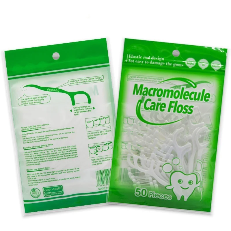 50Pcs/pack Disposable Dental Floss Independent Packaging Teeth Cleaning Pick Stick Toothpick Oral Hygiene Care Dental Flosser
50Pcs/pack Disposable Dental Floss Independent Packaging Teeth Cleaning Pick Stick Toothpick Oral Hygiene Care Dental Flosser