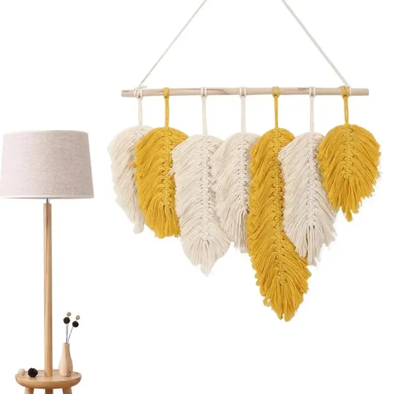 Macrame Leaves Handmade Macrame Wall Hanging With Cotton Boho Wall Hanging Handmade Woven Macrame Leaf Tassels Wall Art
Macrame Leaves Handmade Macrame Wall Hanging With Cotton Boho Wall Hanging Handmade Woven Macrame Leaf Tassels Wall Art