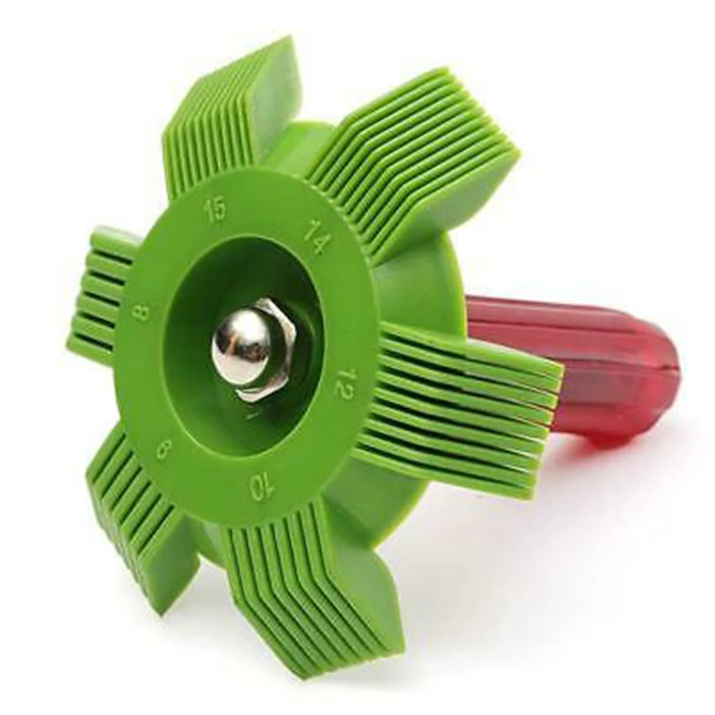 

Air conditioning Fin Repair Refrigeration Tool Cooler Fin Comb Comb Green Cleaning Compact Cooler Humidifier Plastic