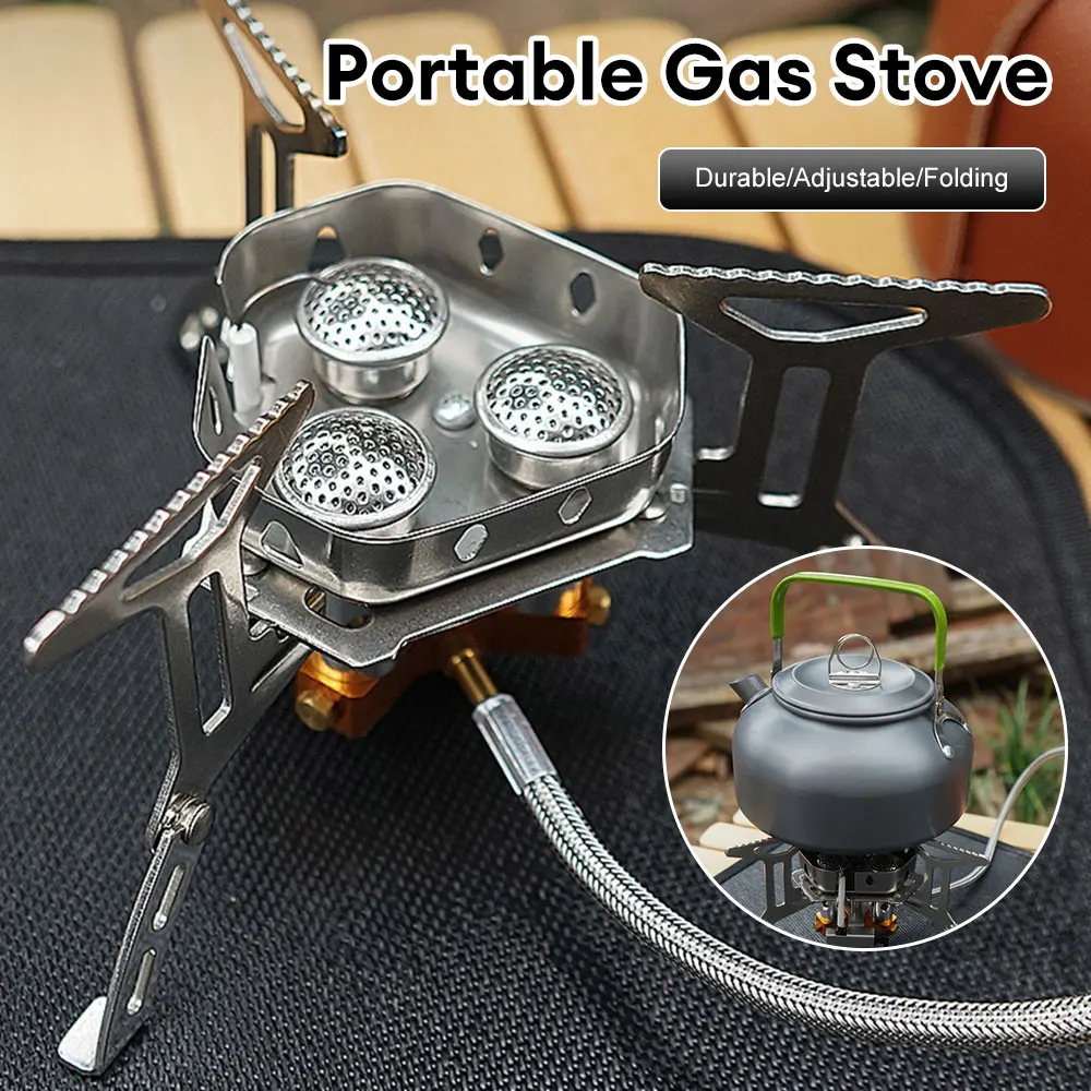 

Portable Gas Propane Stove Outdoor Camping Butane Hiking Picnic Burner Cooking