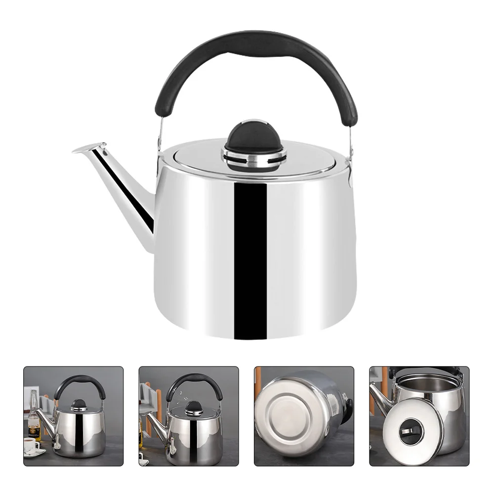 1 Pc Practical Portable Lightweight Whistling Tea Kettle Heating Teakettle for Office Canteen Home
1 Pc Practical Portable Lightweight Whistling Tea Kettle Heating Teakettle for Office Canteen Home
