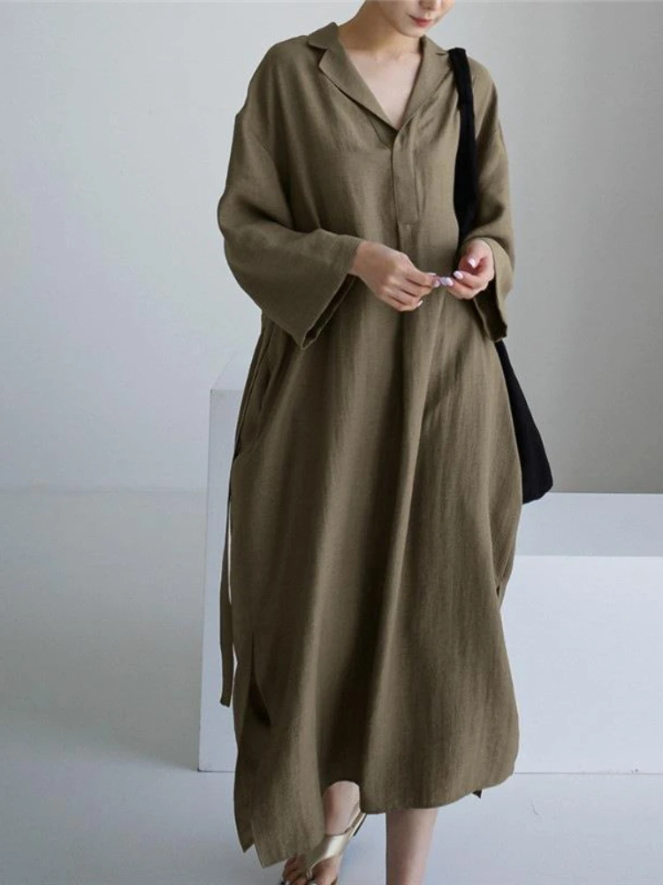 Summer New In Dresses for Women 2023 Korean Fashion LOOSE Long Sleeve Vintage Robe Oversize Casual Streetwear Long Dresses
Summer New In Dresses for Women 2023 Korean Fashion LOOSE Long Sleeve Vintage Robe Oversize Casual Streetwear Long Dresses