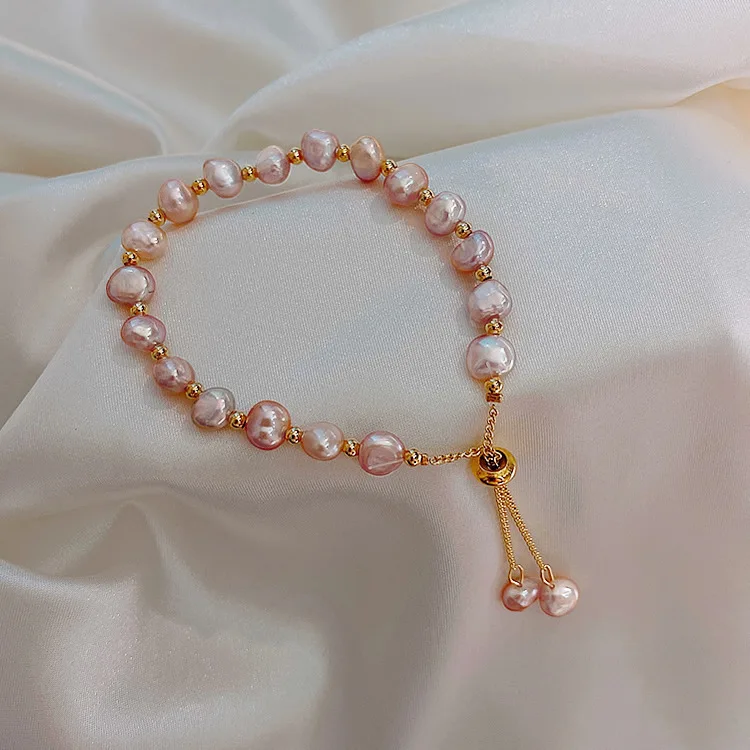 2022 Beautiful Natural Coloful Pearl Bracelet Women Classic Freshwater Round Pearl Bracelets Bridal Gift Jewelry
2022 Beautiful Natural Coloful Pearl Bracelet Women Classic Freshwater Round Pearl Bracelets Bridal Gift Jewelry
