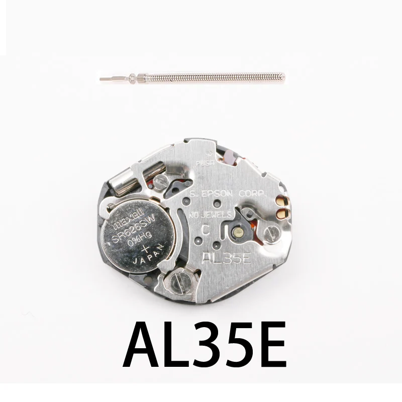 Replacement AL35E Watch Quartz Movement With Watch Stem For Repairing Replacing Watch Accessories S.EPSON CORP NO JEWELS
Replacement AL35E Watch Quartz Movement With Watch Stem For Repairing Replacing Watch Accessories S.EPSON CORP NO JEWELS