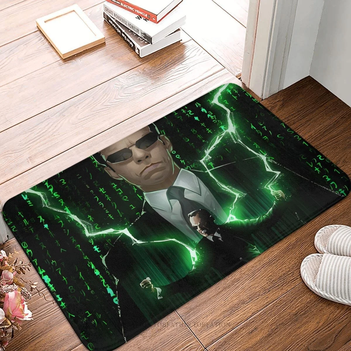 Movie The Matrix Non-Slip Doormat The Agent Bath Kitchen Mat Welcome Carpet Indoor Pattern Decor
Movie The Matrix Non-Slip Doormat The Agent Bath Kitchen Mat Welcome Carpet Indoor Pattern Decor