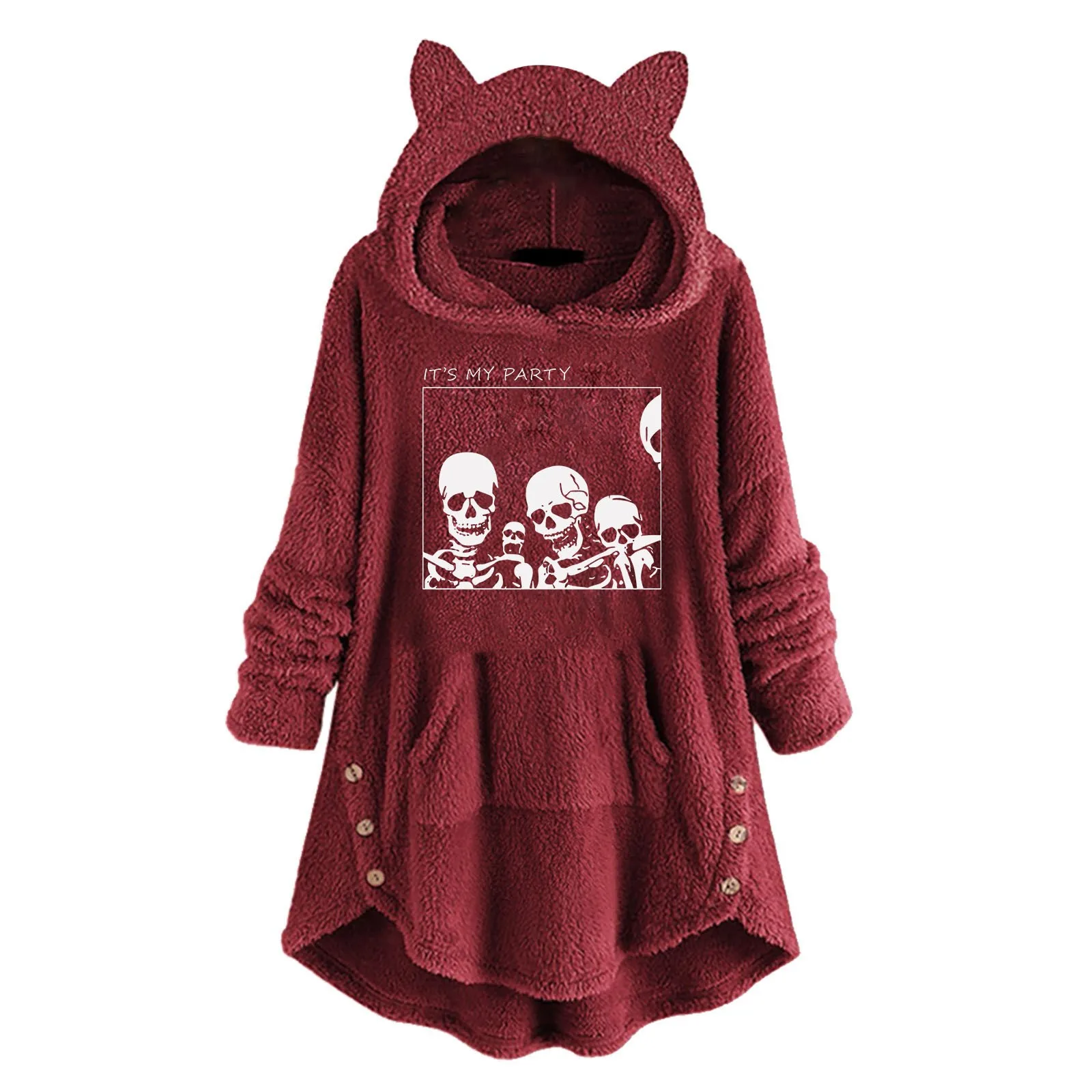 Women Jacket Warm Outdoor Jackets Women's Halloween Loose Fleece Top Long Sleeve Cute Womens Petite Hoodie Cobalt Sweater Women
Women Jacket Warm Outdoor Jackets Women's Halloween Loose Fleece Top Long Sleeve Cute Womens Petite Hoodie Cobalt Sweater Women