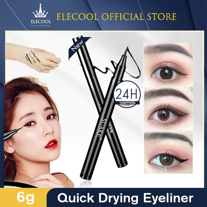 Professional Black Liquid Eyeliner Long-lasting Waterproof Quick-dry Eye Liner Marker Make-up Matte Eyeliner Stamp Eye Pencil
Professional Black Liquid Eyeliner Long-lasting Waterproof Quick-dry Eye Liner Marker Make-up Matte Eyeliner Stamp Eye Pencil