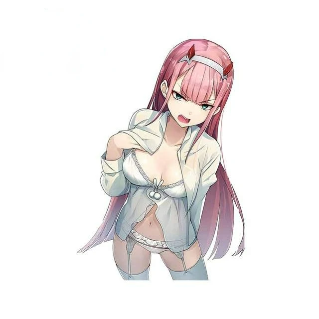 Naughty Super Sexy Beauty Darling In The Franxx Zero Two Anime JDM Waterproof Vinyl Decal 3D Car Sticker Accessories PVC 
Naughty Super Sexy Beauty Darling In The Franxx Zero Two Anime JDM Waterproof Vinyl Decal 3D Car Sticker Accessories PVC