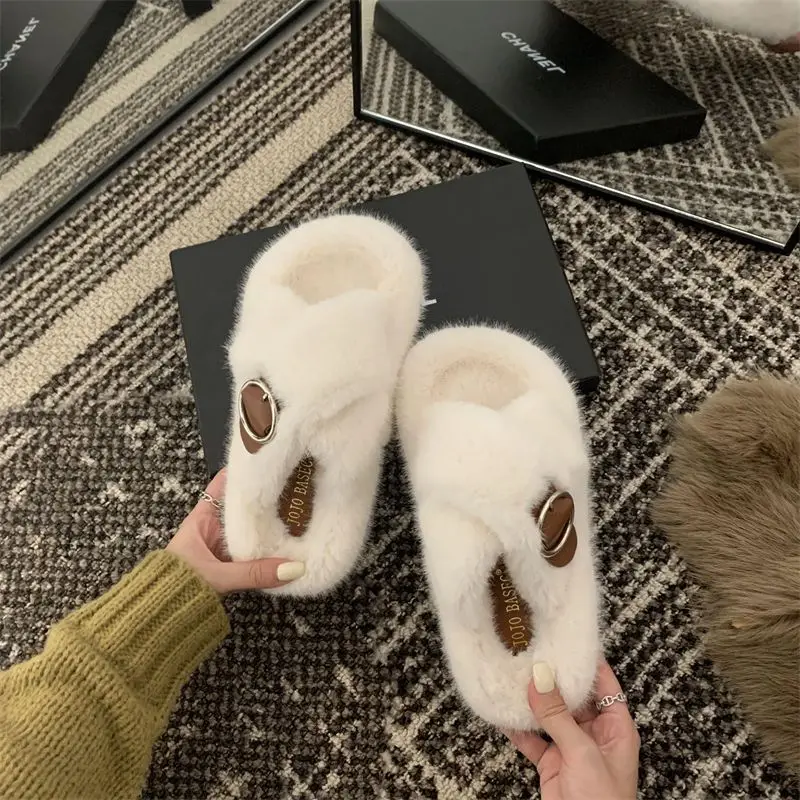 Шлепанцы женские зимние меховые, пушистые, на плоской платформе, сланцы, обувь для улицы, E693
Шлепанцы женские зимние меховые, пушистые, на плоской платформе, сланцы, обувь для улицы, E693