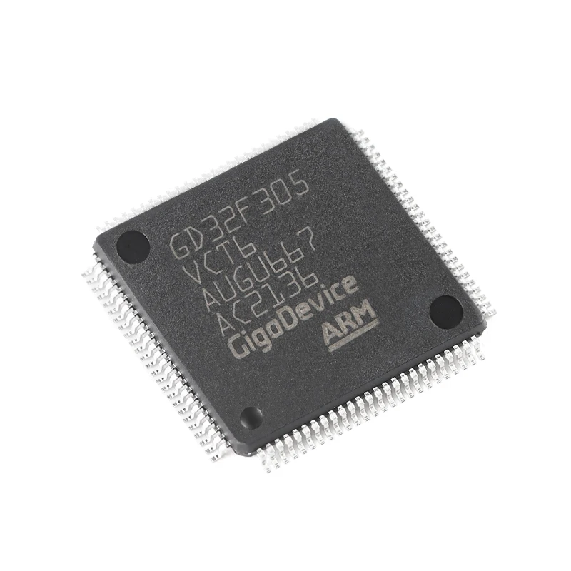 Оригинальный микроконтроллер GD32F305VCT6 LQFP-100 ARM, 32-битный микроконтроллер, микросхема MCU, 10 шт./упаковка
Оригинальный микроконтроллер GD32F305VCT6 LQFP-100 ARM, 32-битный микроконтроллер, микросхема MCU, 10 шт./упаковка