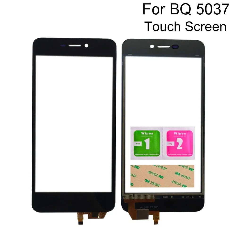 

Сенсорная панель для мобильного телефона, сенсорная панель для BQ BQ-5037 BQ 5037 BQS 5037, сенсорный экран, переднее стекло, дигитайзер, инструменты