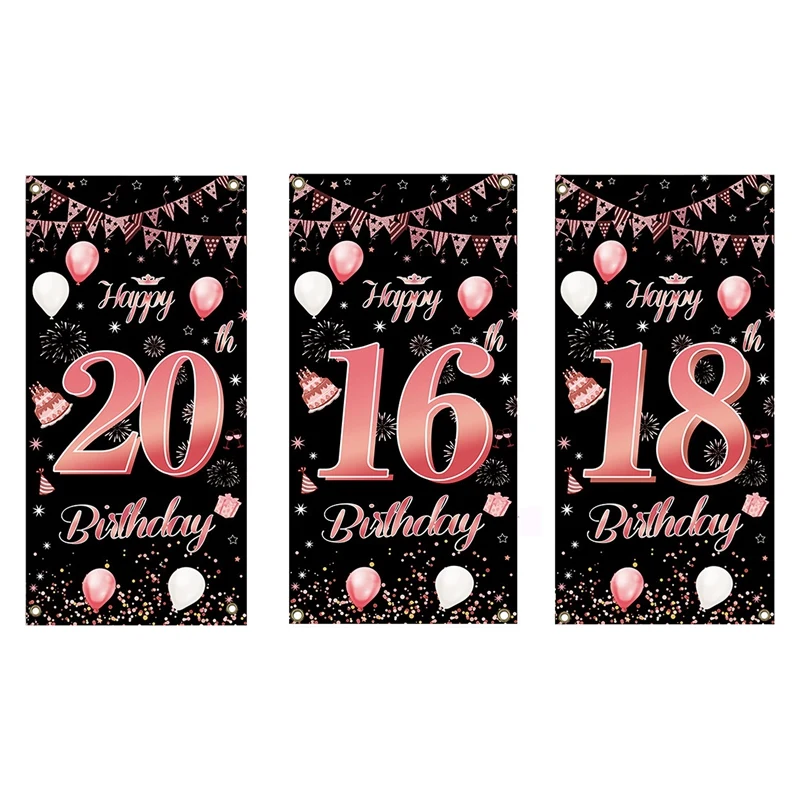 Birthday Girl Decoration Birthday Banner Girls And Boys Pink Decoration Banner Background Birthday Posters Decor
Birthday Girl Decoration Birthday Banner Girls And Boys Pink Decoration Banner Background Birthday Posters Decor