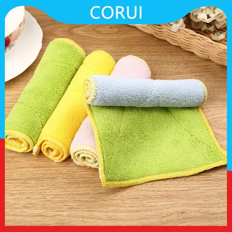 1pcs Dishwashing Towel Soft Water Absorption Thickened Scouring Cloth Easy To Clean Good Air Permeability Absorbent Lint Cloth
1pcs Dishwashing Towel Soft Water Absorption Thickened Scouring Cloth Easy To Clean Good Air Permeability Absorbent Lint Cloth