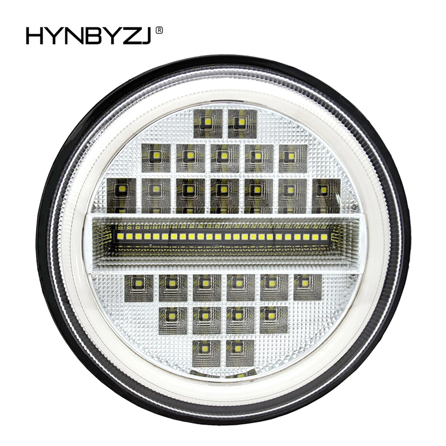 

HYNBYZJ 7 Inch Motorcycle Headlamp E9 DOT LED Headlights Hi/Lo Beam 80W 40W For Niva Motorcycle Lada Offroad 4x4 UAZ 12V 24V