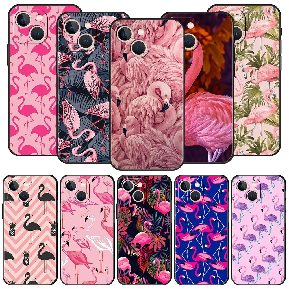 Pink Red Flamingo For iPhone 11 12 13 14 Pro Max Mini Phone Case X XR XS 7 8 Plus SE 2020 Luxury Black Soft Silicone Cover Funda
Pink Red Flamingo For iPhone 11 12 13 14 Pro Max Mini Phone Case X XR XS 7 8 Plus SE 2020 Luxury Black Soft Silicone Cover Funda