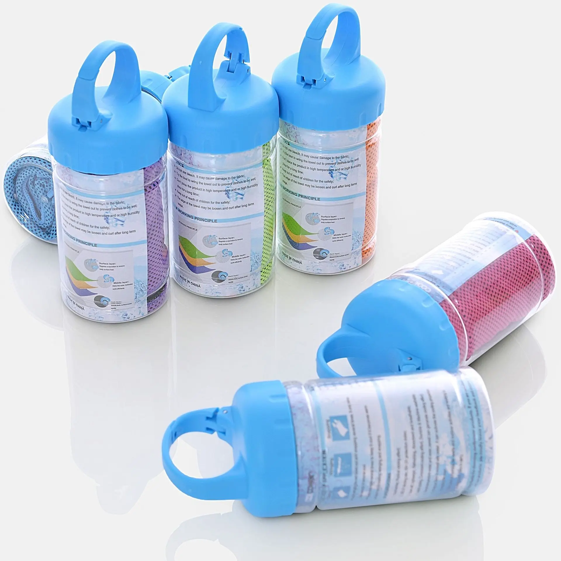 New Beach Towel Summer Cool Feeling Sports Fitness Quick-cooling Towel Bucket Bottled Cold Towel Two-color Cold Feeling Towel
New Beach Towel Summer Cool Feeling Sports Fitness Quick-cooling Towel Bucket Bottled Cold Towel Two-color Cold Feeling Towel
