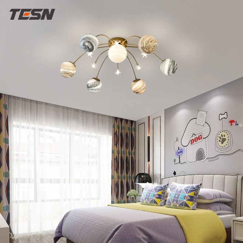 Living room planet LED chandelier crystal ball ceiling light indoor home decoration space starry sky light
Living room planet LED chandelier crystal ball ceiling light indoor home decoration space starry sky light