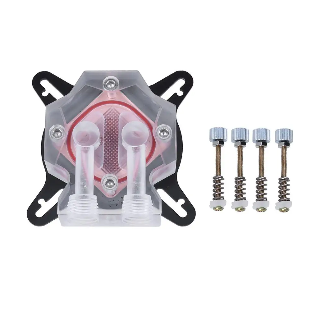 CPU Water Cooling Waterblock 40mm Water Cooler Block Copper Base Board Graphic Card GPU Water Block for PC Water Cooling System
CPU Water Cooling Waterblock 40mm Water Cooler Block Copper Base Board Graphic Card GPU Water Block for PC Water Cooling System