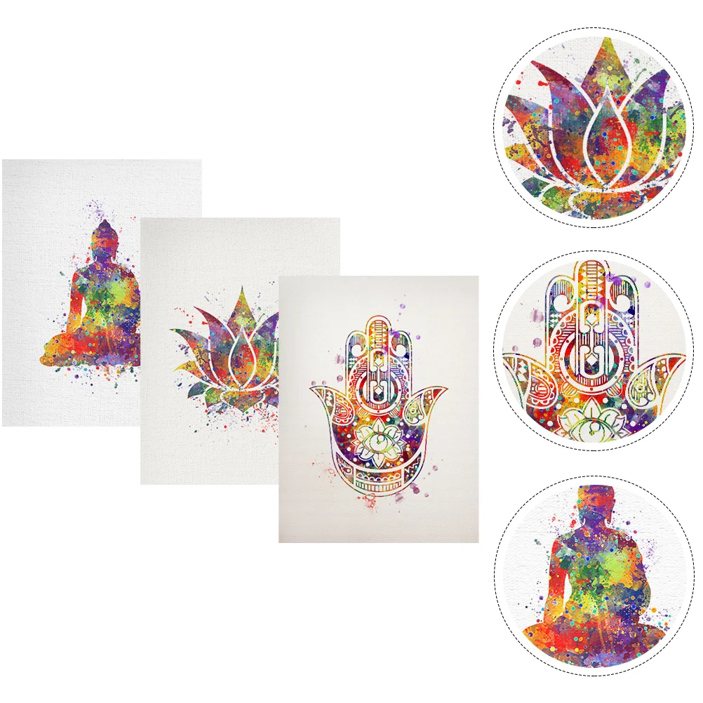 3Pcs Prints Wall Decor Decorative Hanging Picture Decorative Painting Pendant Wall Decor
3Pcs Prints Wall Decor Decorative Hanging Picture Decorative Painting Pendant Wall Decor
