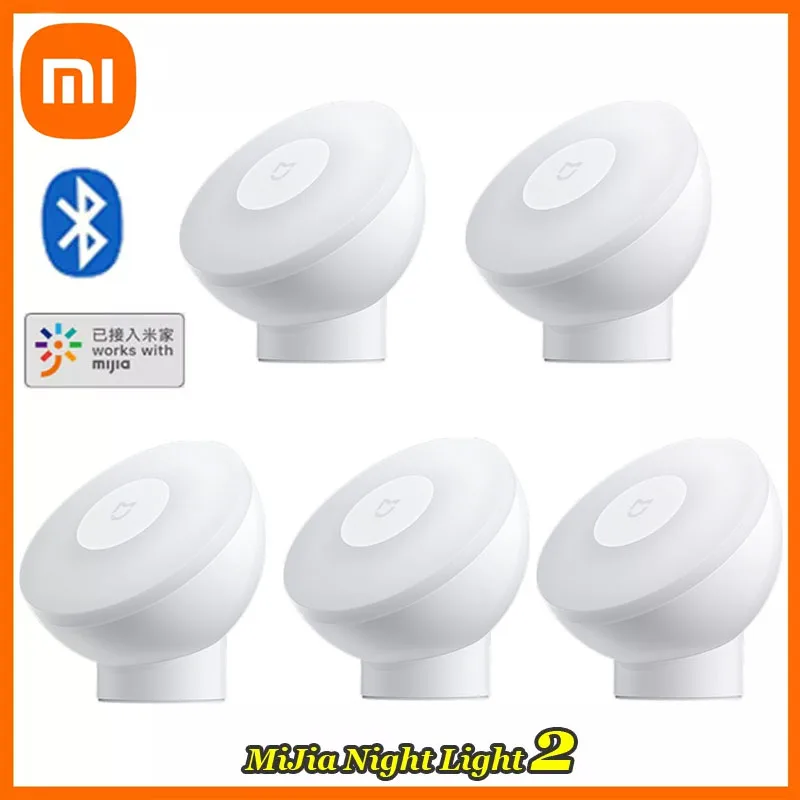 Светодиодный индукционный ночник Xiaomi Mijia, 2 лампы с регулируемой яркостью, Инфракрасный Смарт-датчик человеческого тела с магнитным основан...
Светодиодный индукционный ночник Xiaomi Mijia, 2 лампы с регулируемой яркостью, Инфракрасный Смарт-датчик человеческого тела с магнитным основан...