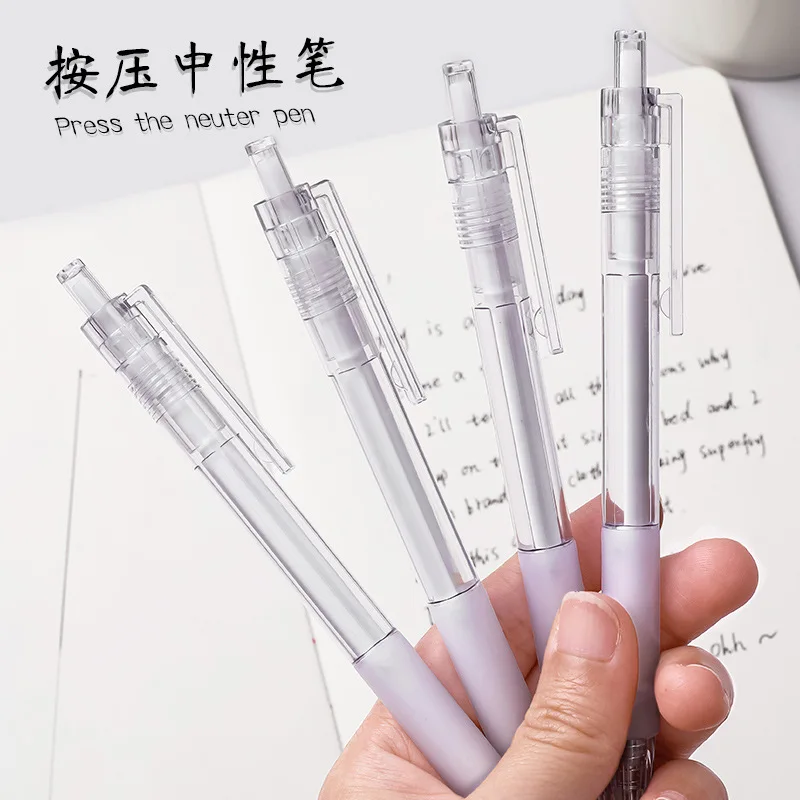 Cheap 5pcs Gel Pen for Korea Japan Stationery 0.5mm Black Transparent Ballpoint Pens for Student School Office Writing Supplies
Cheap 5pcs Gel Pen for Korea Japan Stationery 0.5mm Black Transparent Ballpoint Pens for Student School Office Writing Supplies