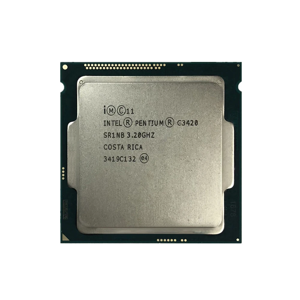 

Intel Pentium G3420 3.2GHz Dual-Core 3M 53W LGA 1150 CPU Processor