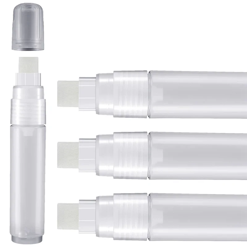 4 Pack Paint Pens 15 mm Empty Acrylic Permanent Marker Clear White Marker Pen Fine Point Empty Refillable Markers
4 Pack Paint Pens 15 mm Empty Acrylic Permanent Marker Clear White Marker Pen Fine Point Empty Refillable Markers